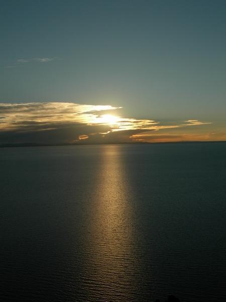 Sun Set on Lake Titicaca