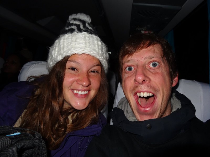 Up at the crack of dawn, Machu Pichu here we come!