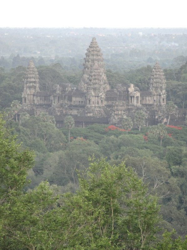 Angkor Wat from a distance 