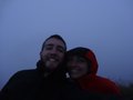 Sunrise at the top of Mt Batur, not much of a view!