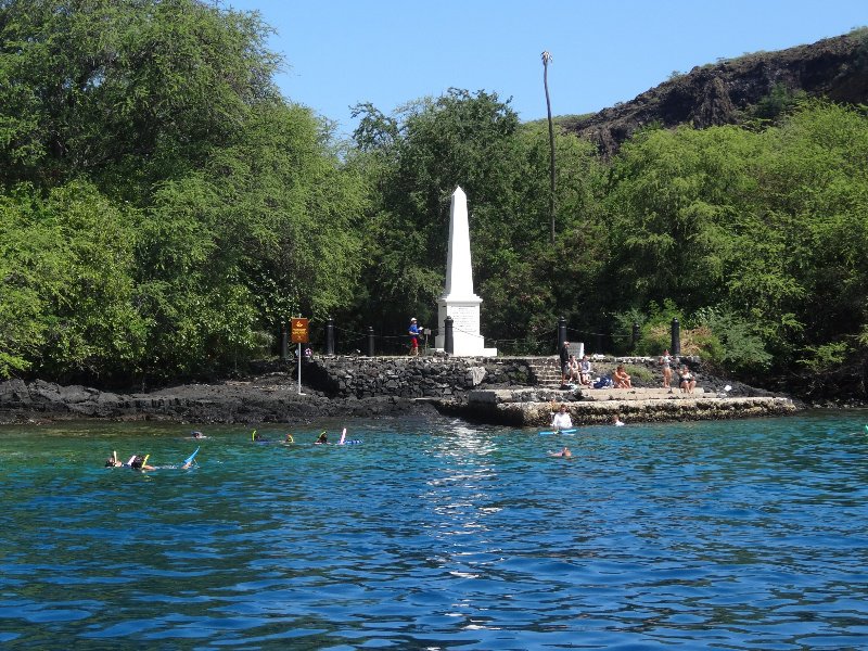 Monument where captain cook died