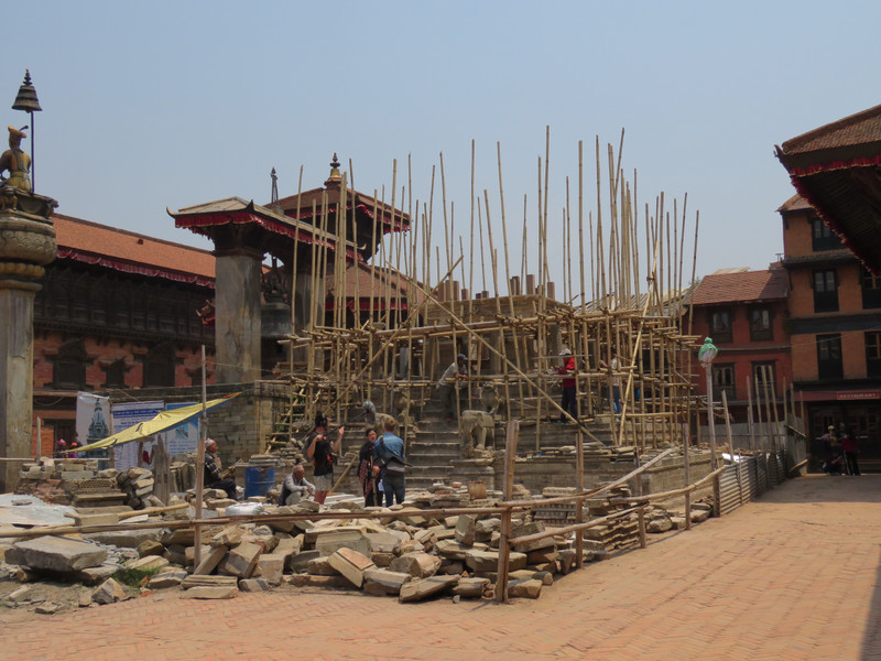 Restorarion at Bhaktapur
