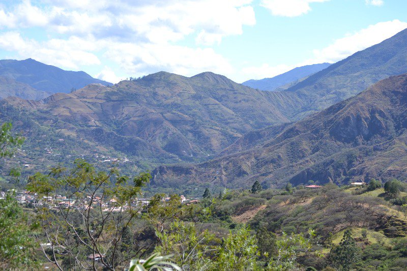 Vilcabamba from 10,000 feet