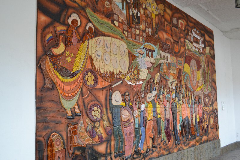 Ceramic Tapestry on Azuay Provincial Building