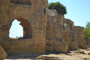 Tombs in the Templi complex in Agrigento