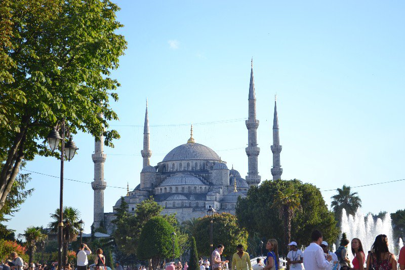 Blue Mosque from Haiga Sophie