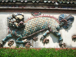 Chinese temple art