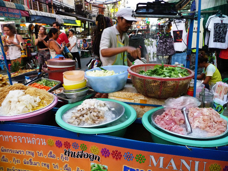 Nobody's ever hungry on Khao San Road