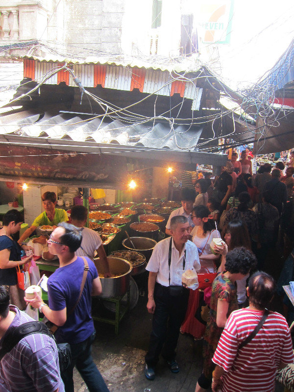 street food market