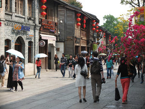 Nan Hou Jie is the touristy street of Fuzhou