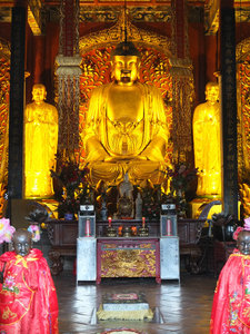 Gu shan temple inside