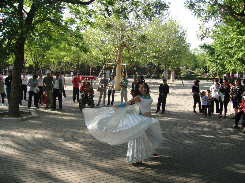 dancer in the park