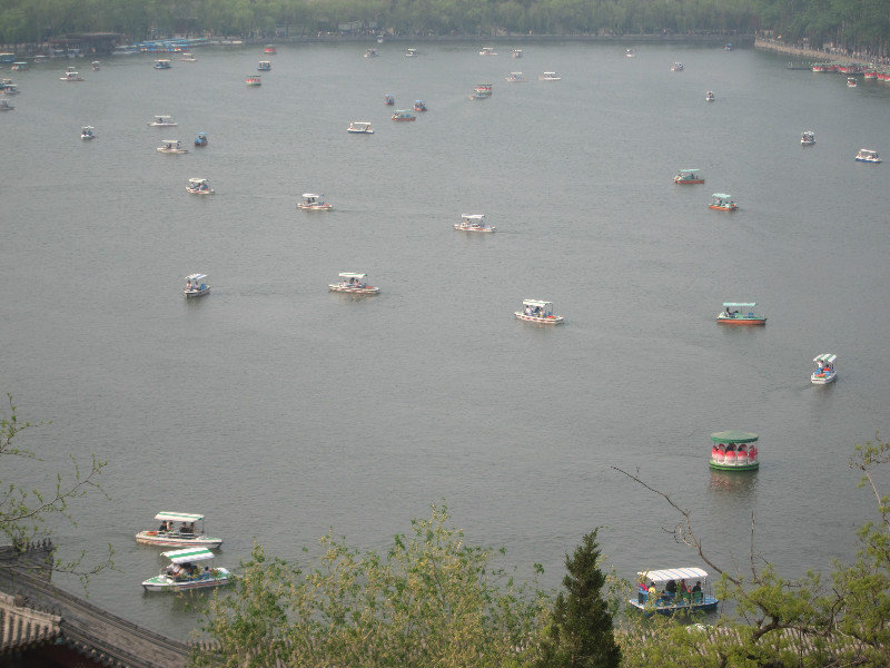overlooking Houhai Lake
