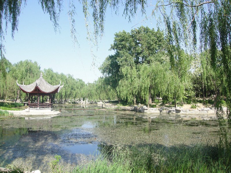 Suny day over Tao Ran Ting Park