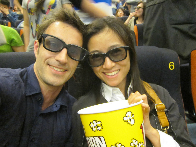 we went to see The Croods in 3D and it was sensational! 