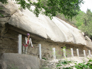 lots of caves of Feng Huang Ling, outside Beijing