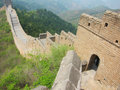 sunny day over the Great Wall