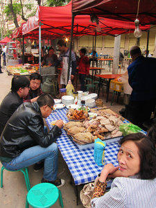barbecue street in Lanzhou