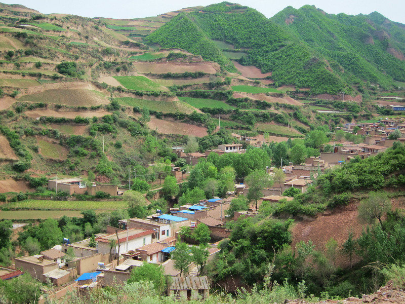 villages outside Lanzhou City