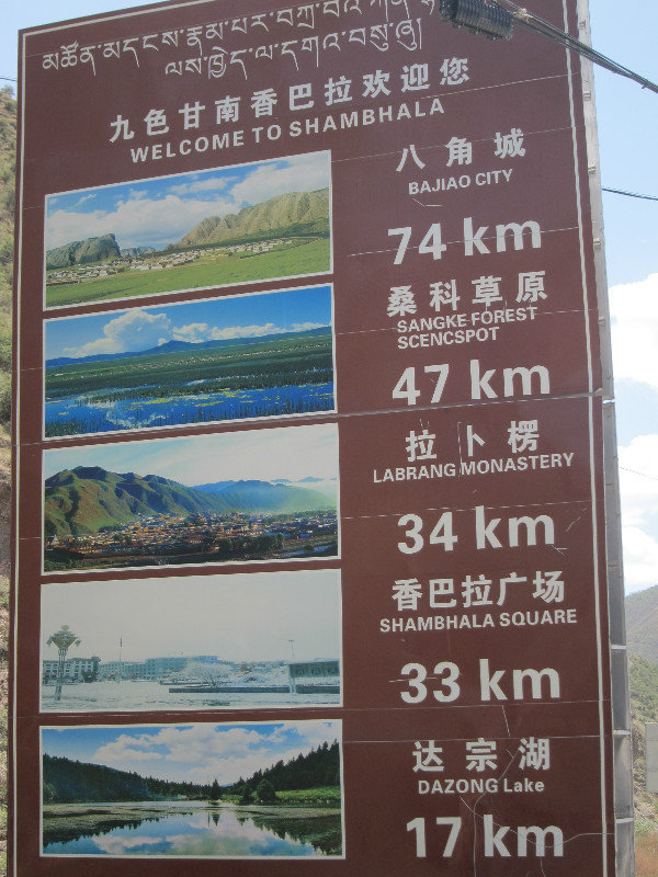 the places I will visit in the next few days around Xiahe