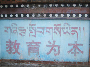 Tibetan and Chinese