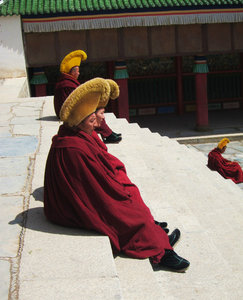 Monks in Gansu