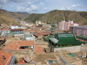 Xiahe is divided in 4 parts