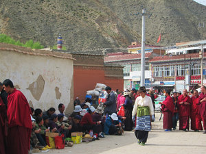 Beggars in Xiahe