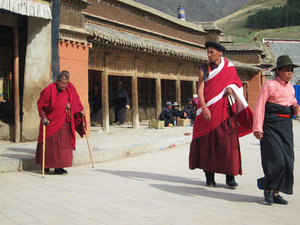 different kinds of Tibetan monks