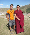 Monks wanted pictures with me as much as I wanted to be photographed with them!