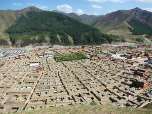 the Labrang monastery