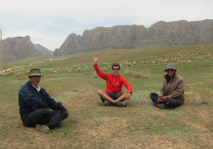 we talked about my job, my bike experience in Xiahe ad their daily life