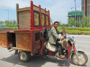 selling old Chinese furniture to foreigners!