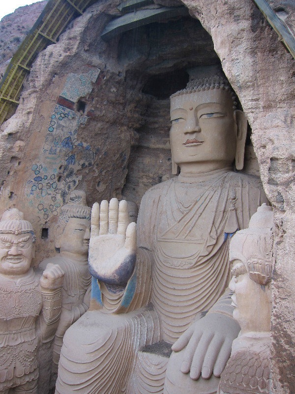 Big Buddha at Tian Ti Shan Shi Ku