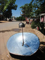 boiling water with solar energy