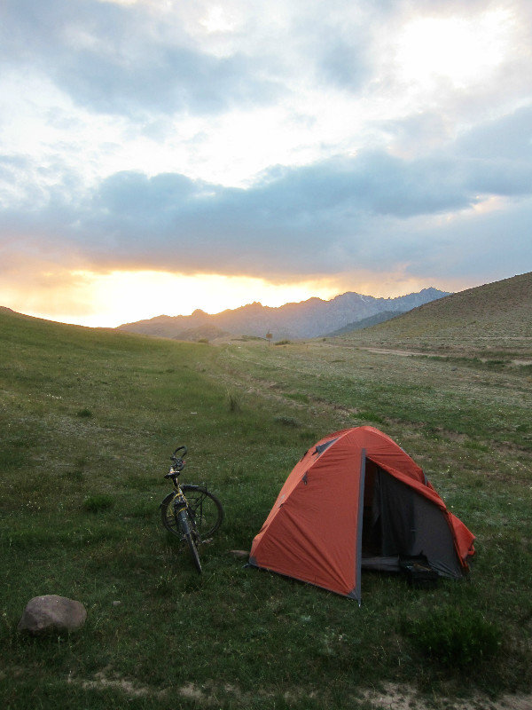 First night in Kyrgyzstan