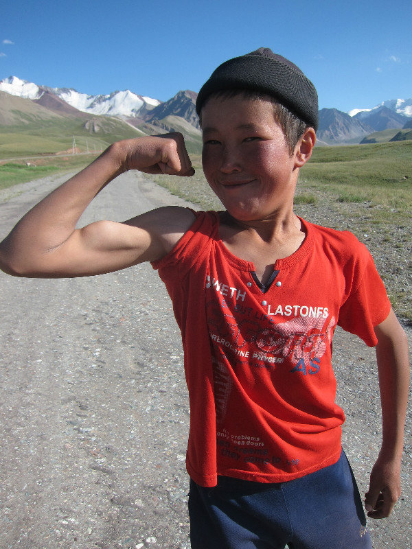 Kyrgyz muscle!