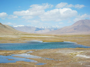 lakes on the way to Karakul