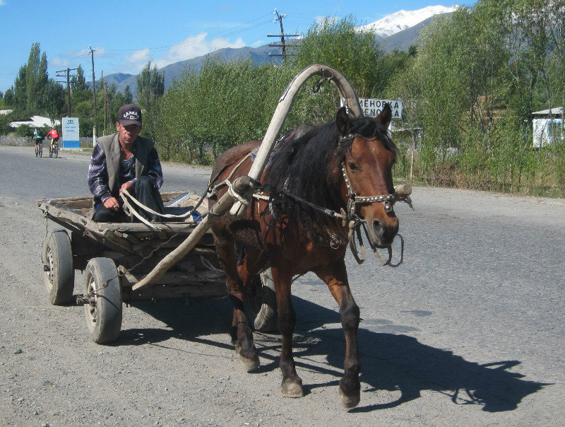 in a village outside Karakol