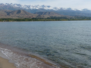 quiet Lake Issyk-Kol