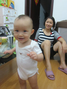 Shan + Baby Athena