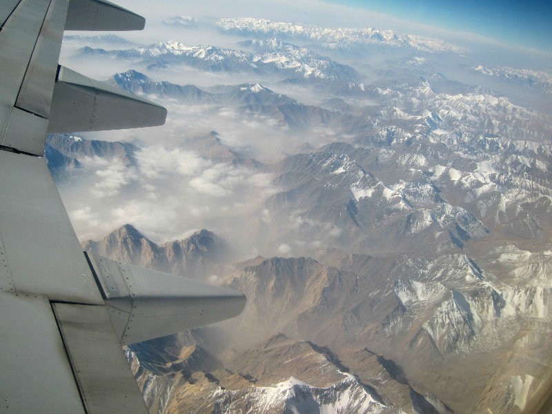 Over the Tian Shan