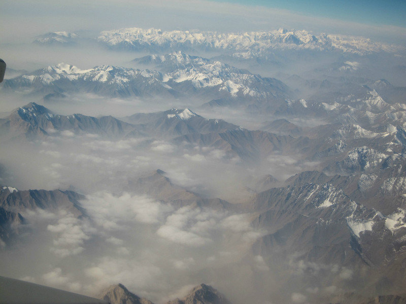 Over the Tian Shan