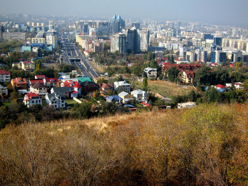 view from Kok-Tobe