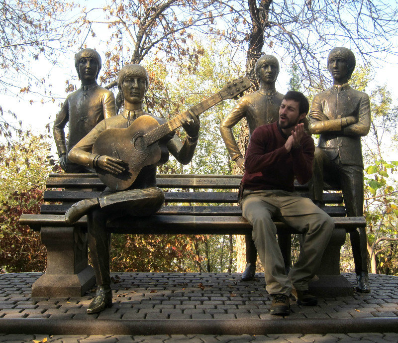 with the Beatles in Almaty