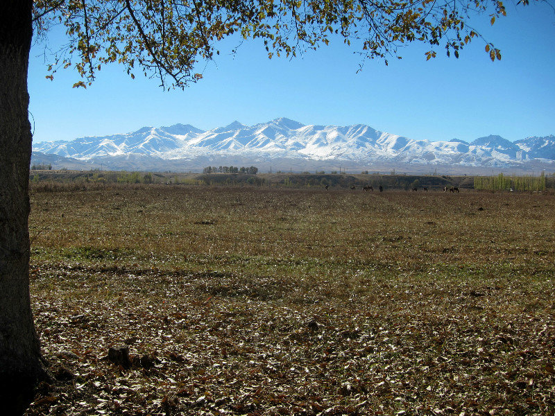 love the scenery in Kyrgyzstan