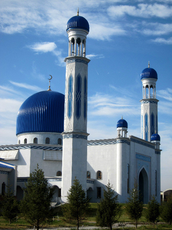 Big new mosque in Taraz, Kazakhstan