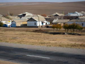 A village by the road