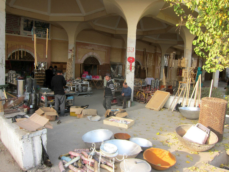 bazaar, like in Kashgar, Xinjiang