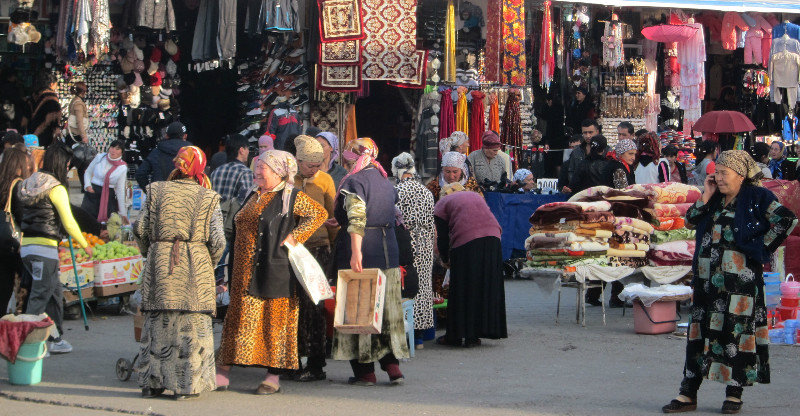 bazaar street life